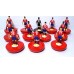 Subbuteo Andrew Table Soccer Lille OSC 2020-21 French Championship Winners on Classic Hasbro bases